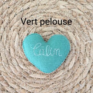 Calin de poche création en feutrine de laine brodée à la main par l'Atelier Jocha