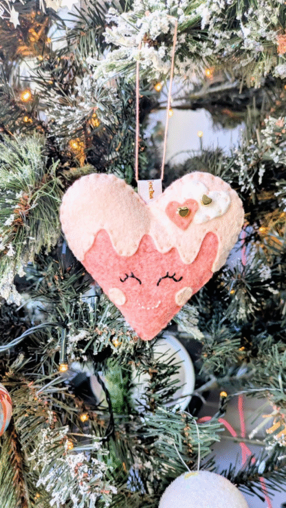 Cœur rose kawaii – Image 6