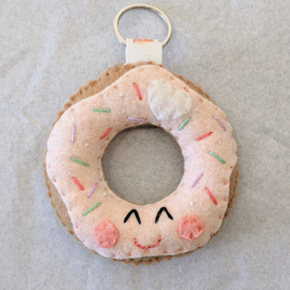 Porte-clés Donut par l'Atelier Jocha