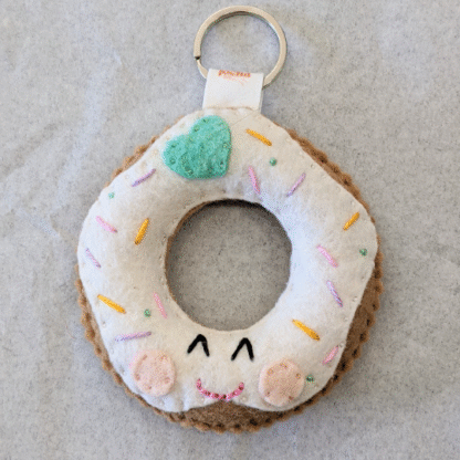 Porte-clés Donut par l'Atelier Jocha