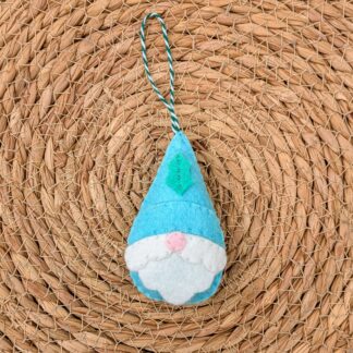 Elfe de Noël suspension en feutrine par l'Atelier Jocha